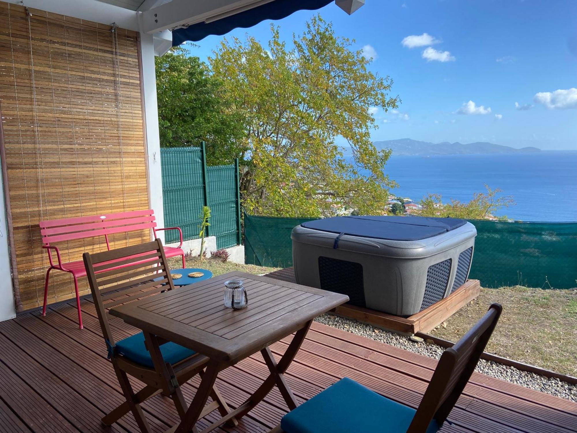 Bungalow Palbea Superieur Avec Spa Et Vue Mer 쇨세르 외부 사진